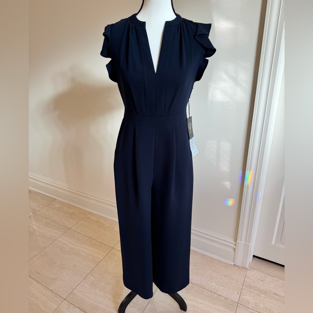 NEW Vince Camuto Navy Blue Jumpsuit *with tags*